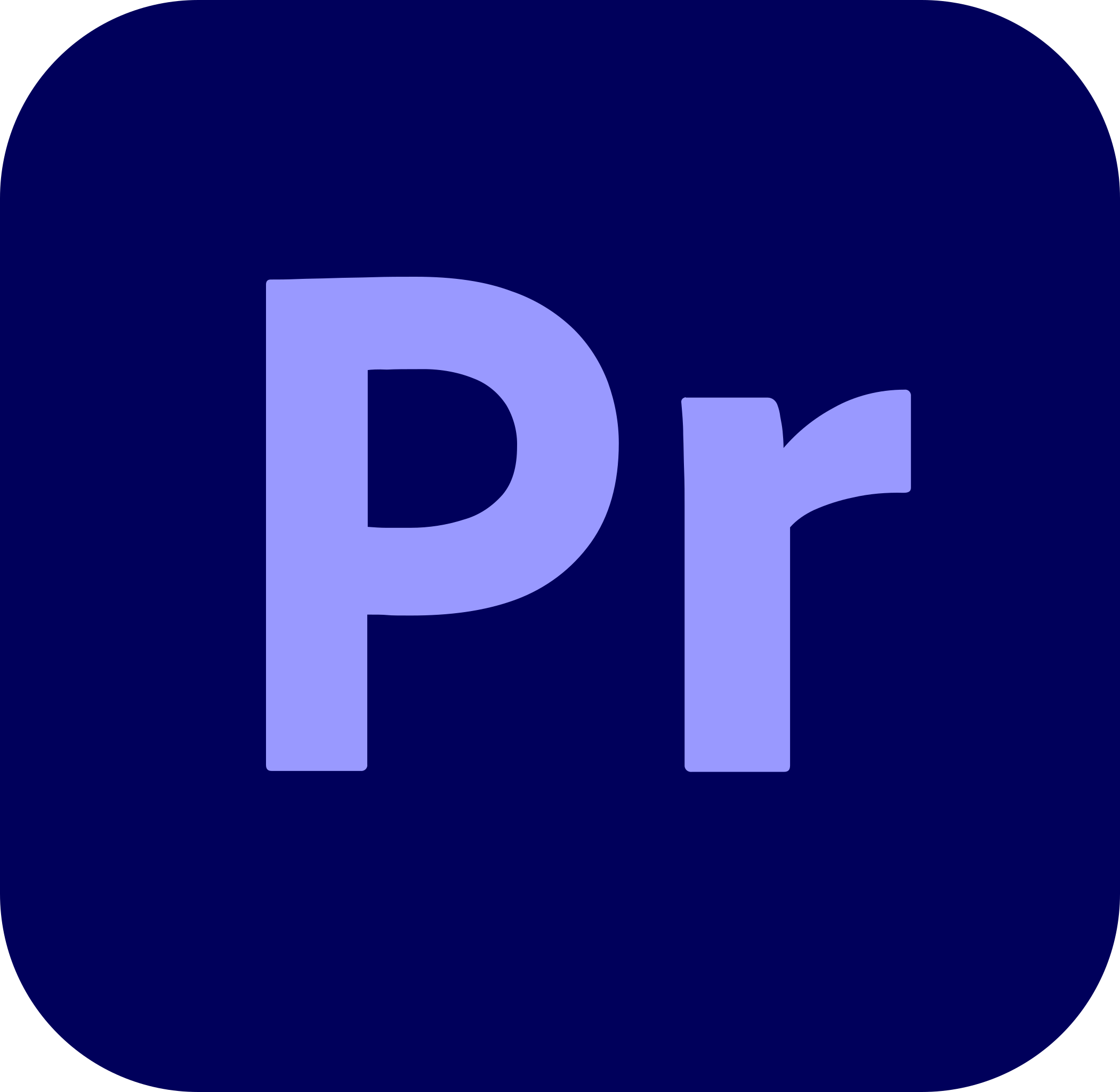 Adobe Premiere Pro CC icon svg